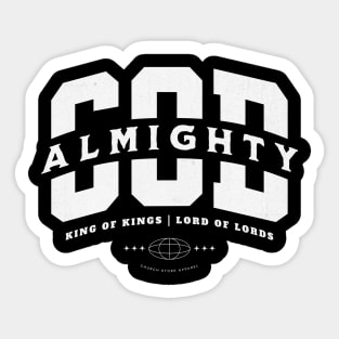 Almighty God Sticker